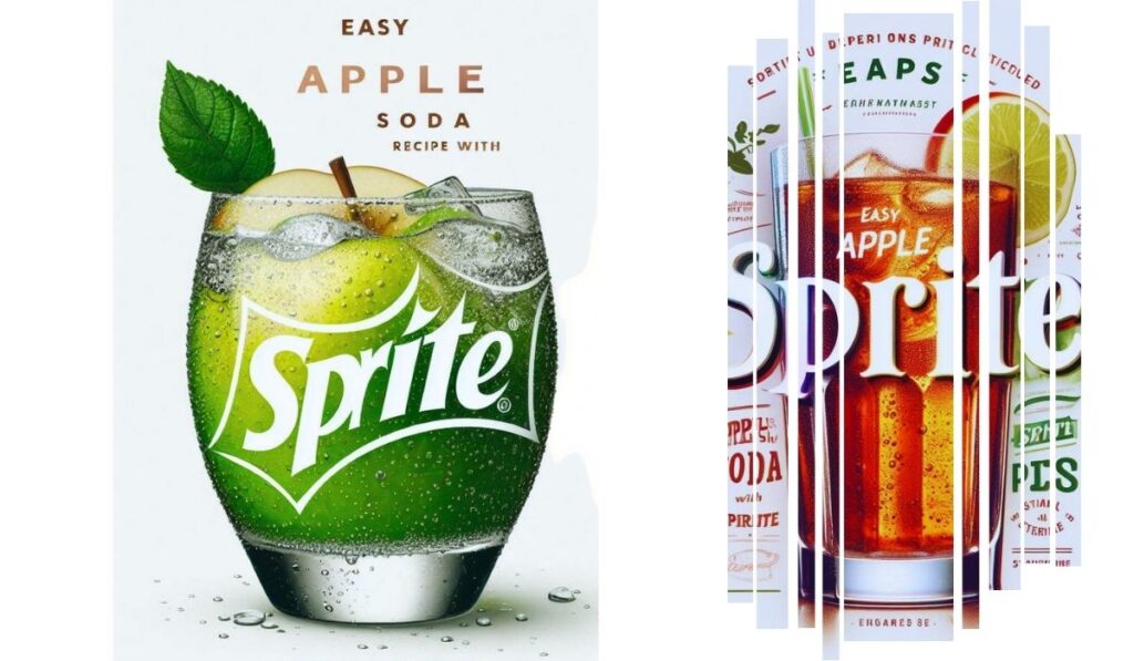 Easy apple soda recipe with sprite